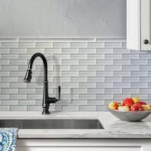 lot 30115 image: Subway 12x12 In. Glossy Glass Mosaic Wall Tile