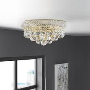 lot 30124 image: Hallsburg Flush Mount Ceiling Light Sconce -Retail- $205.99