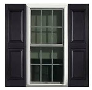 lot 30129 image: Premier Raised Panel Shutters (Set of 2) -Retail- $54.70
