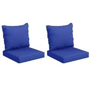 lot 30155 image: 4 Piece Outdoor 5 In. Replacement Outdoor Seat Cushions