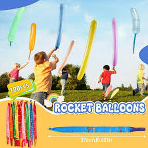 lot 30182 image: Kid Fun Rocket Balloons
