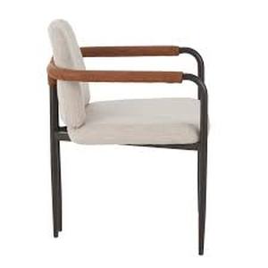 lot 29865 image: Denver Modern Dining Chairs with Iron Frame