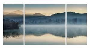lot 29868 image: Quiet Morning 3-Pieces Painting Print
