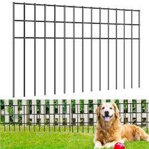 lot 29906 image: Metal Animal Barrier Fence 15 Pieces