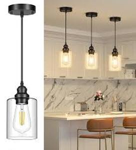 lot 29925 image: 3-Pack Pendant Lights for Kitchen (Set of 3)