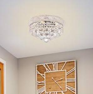 lot 29934 image: Hallsburg Flush Mount Chandelier