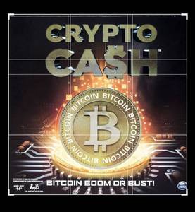 lot 36897 image: Spin Master Games Crypto Cash Game, Fast-Paced Bitcoin Betting Game for Teens and Adults Aged 14 and Up - Pack of 5 boardgames - Retail $100