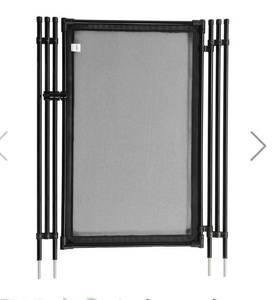 lot 36941 image: VINGLI Pool Fence Gate 4Ft x 2.5Ft Swimming Pool Fence in Ground Pool Safety Fencing - Retail $119