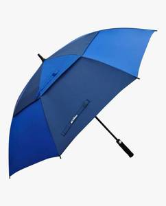lot 36959 image: Golf Umbrella Large 586268 Inch Automatic Open Golf Umbrella Extra Large Oversize Double Canopy Vented Umbrella Windproof Waterproof for Men and Women - Retail $0