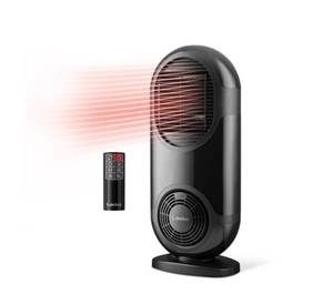 lot 37006 image: Lasko 27 Motion X Console Heater with Remote, Black - Retail $0