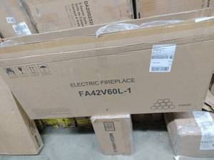 lot 28841 image: electric fireplace FA42V60L-1