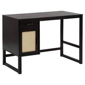 lot 28845 image: Talo 43.5 in. W Desk with Closed Storage and Drawer, Espresso