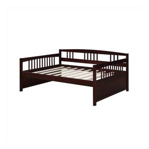 lot 28862 image: DHP Morgan Wood Daybed  Full Size Frame with Slats  Espresso