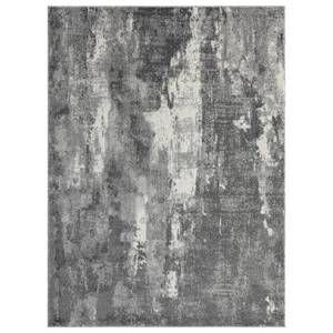lot 28894 image: Luxe Weavers Modern Abstract Dark Gray 8x10 Area Rug  Stain Resistant Carpet