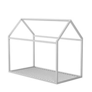 lot 28908 image: Little Seeds Rowan Valley Skyler Kids Metal House Bed, Twin