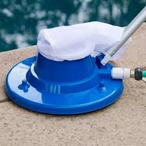 lot 28932 image: Pool Vacuum for Above Ground Pool, 15 Pool Leaf Vacuum for Inground Swimming Pools Pool Leaf Sucker with Brush Include Reusable 16�� X 23�� Leaf Mesh Bag Blue