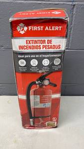 lot 115 image: First Alert Heavy Duty Fire Extinguisher&nbsp