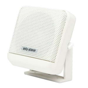 lot 148 image: PolyPlanar VHF Extension Speaker -10W Surface Mount - (Single) White