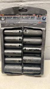 lot 156 image: 11-Piece Deep Impact Socket Set&nbsp