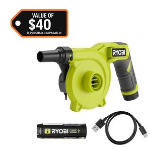 lot 174 image: USB Lithium Cordless High Volume Inflator Kit no batter included&nbsp