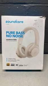 lot 176 image: Soundcore Q20i Wireless Noise Cancelling Headphones&nbsp