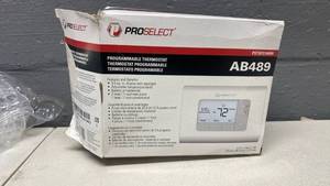 lot 188 image: ProSelect AB489 Programmable Thermostat&nbsp