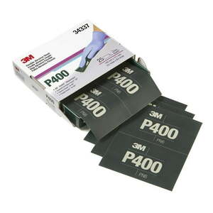 lot 199 image: 3M 34337  P400 Flexible Abrasive Hookit Sheets
