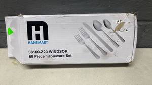 lot 202 image: Hansmart Windsor 60-Piece Flatware Set