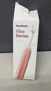lot 206 image: AquaSonic Vibe Series Electric Toothbrush - Rose Gold&nbsp
