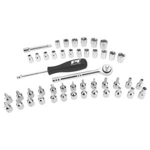 lot 210 image: Performance Tool W1177 14 Drive Socket and Bit Set (47 Pieces)&nbsp