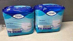 lot 214 image: TENA ProSkin XLXG Extra Absorbent Adult Briefs