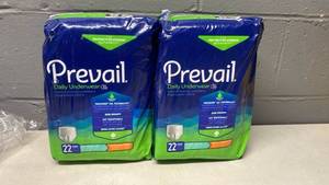 lot 215 image: Prevail Daily Underwear 42 Count - 2 Pack