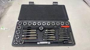 lot 239 image: 40-Piece Tap and Die Set with Case&nbsp
