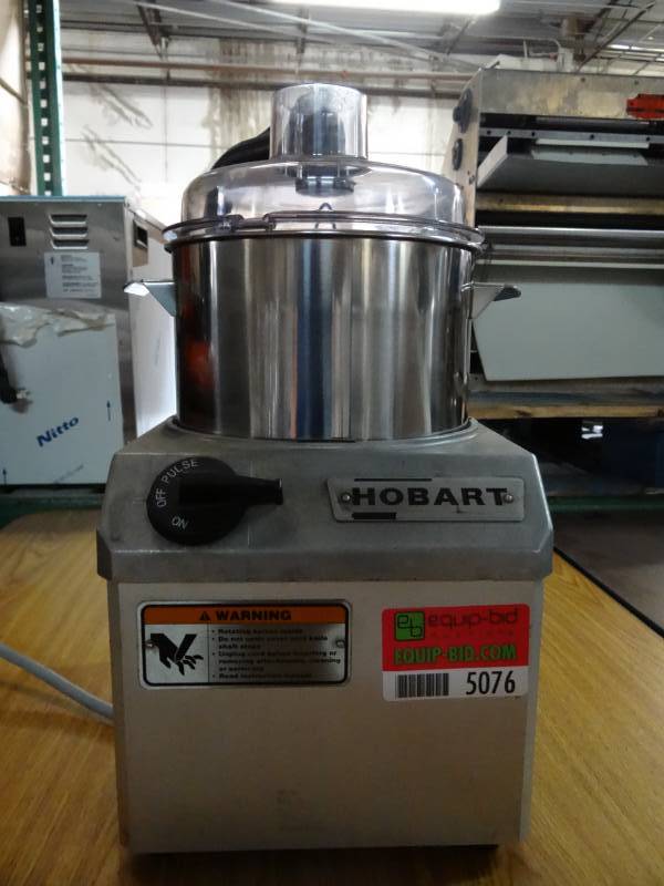 lot 5076 image: Hobart FP41-1 Food Processor with 4 Qt. Bowl - 34 hp