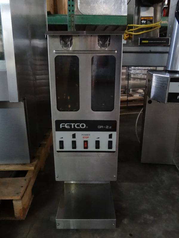 lot 5103 image: Fetco Dual Hopper Coffee  Grinder GR2.2