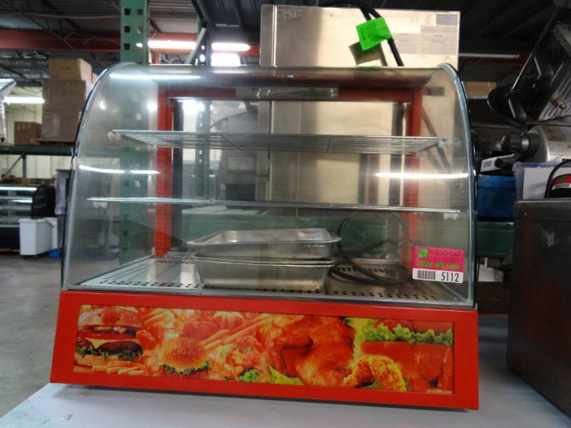 lot 5112 image: OMCAN  MODEL DW-CN-0660 Display Warmer