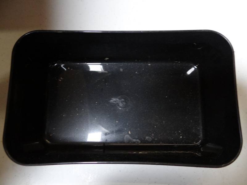 lot 5156 image: (6) Black Plastic Deep Tray