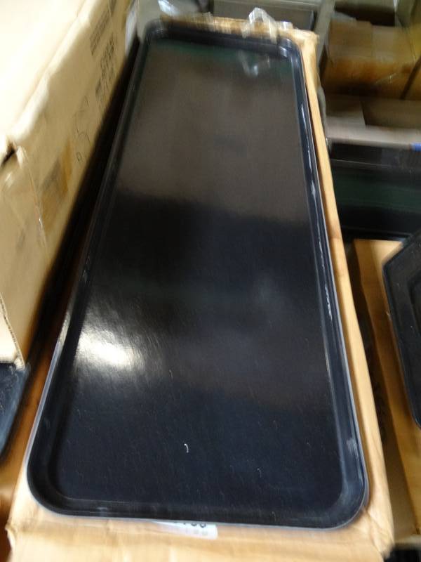 lot 5168 image: Rectangle Black Trays