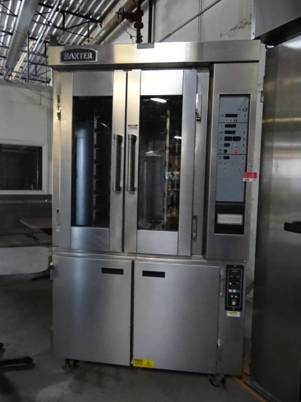lot 5006 image: Baxter Electric Mini Rotating Rack Ovens Model # OV300E