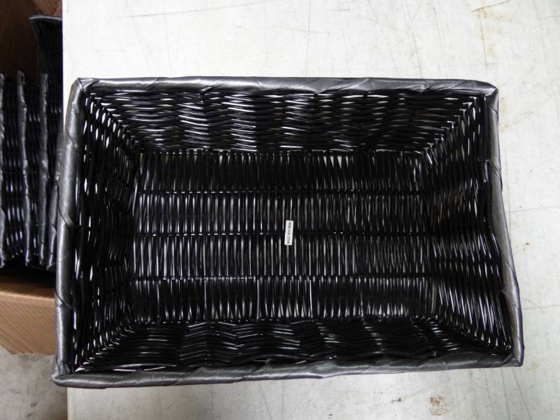 lot 5142 image: Case of 50 Dark Brown Baskets