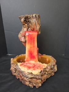 lot 217 image: Handcrafted Driftwood Waterfall Candle