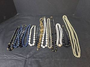lot 258 image: Bead Necklaces