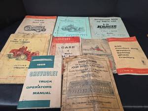 lot 260 image: 1940s-50s Farm Equipment Manual