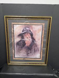 lot 285 image: Pipe Smoker Picture
