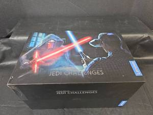 lot 323 image: Lenovo Star Wars Jedi Challenges AR Headsets (2) with Lightsabers (2) and Tracking Beacons (2)