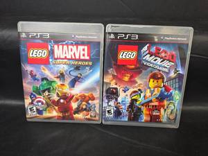 lot 324 image: LEGO PS3 Games Bundle - Marvel Super Heroes & Lego Movie