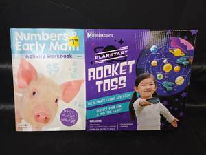 lot 334 image: Educational Bundle - Numbers Workbook & Space Rocket Game