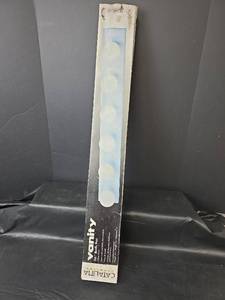 lot 360 image: Catalina Vanity 36-inch White Bath Bar Light Fixture New