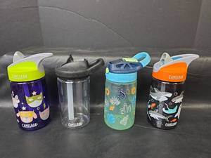 lot 367 image: CamelBak Kids Water Bottles with Fun Designs