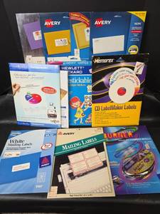 lot 438 image: Office Supply Label Bundle Pack